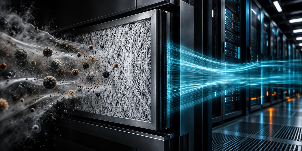 Data Center Air Filtration - Nanofiber Filters Efficiency in Data Centers