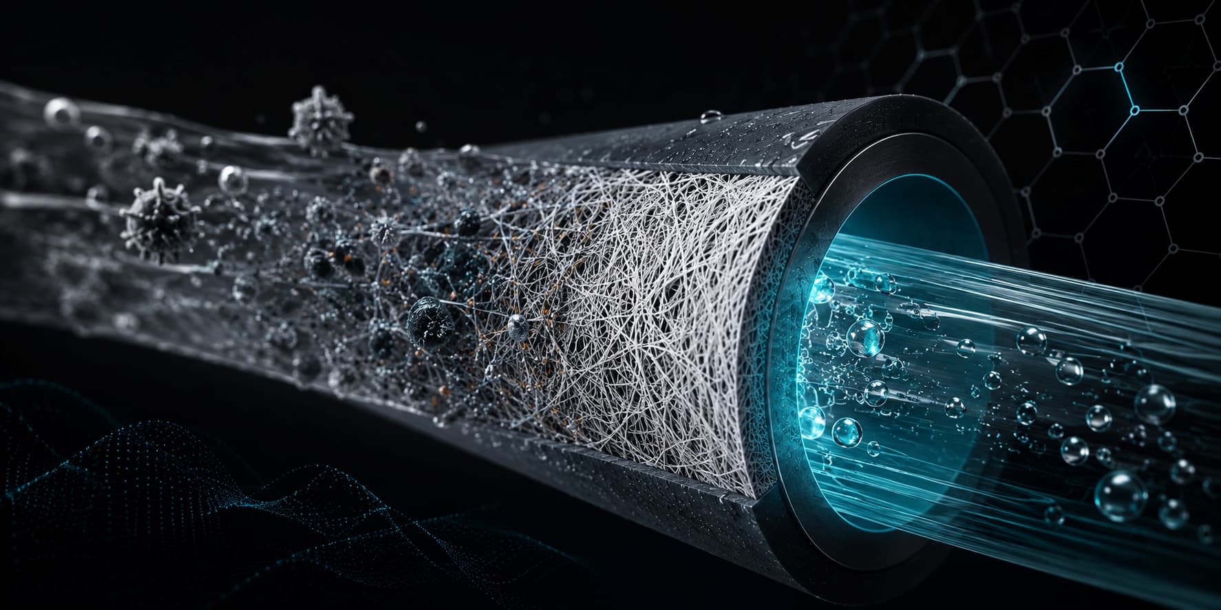Nanofibers for Water Filtration &amp; Desalination