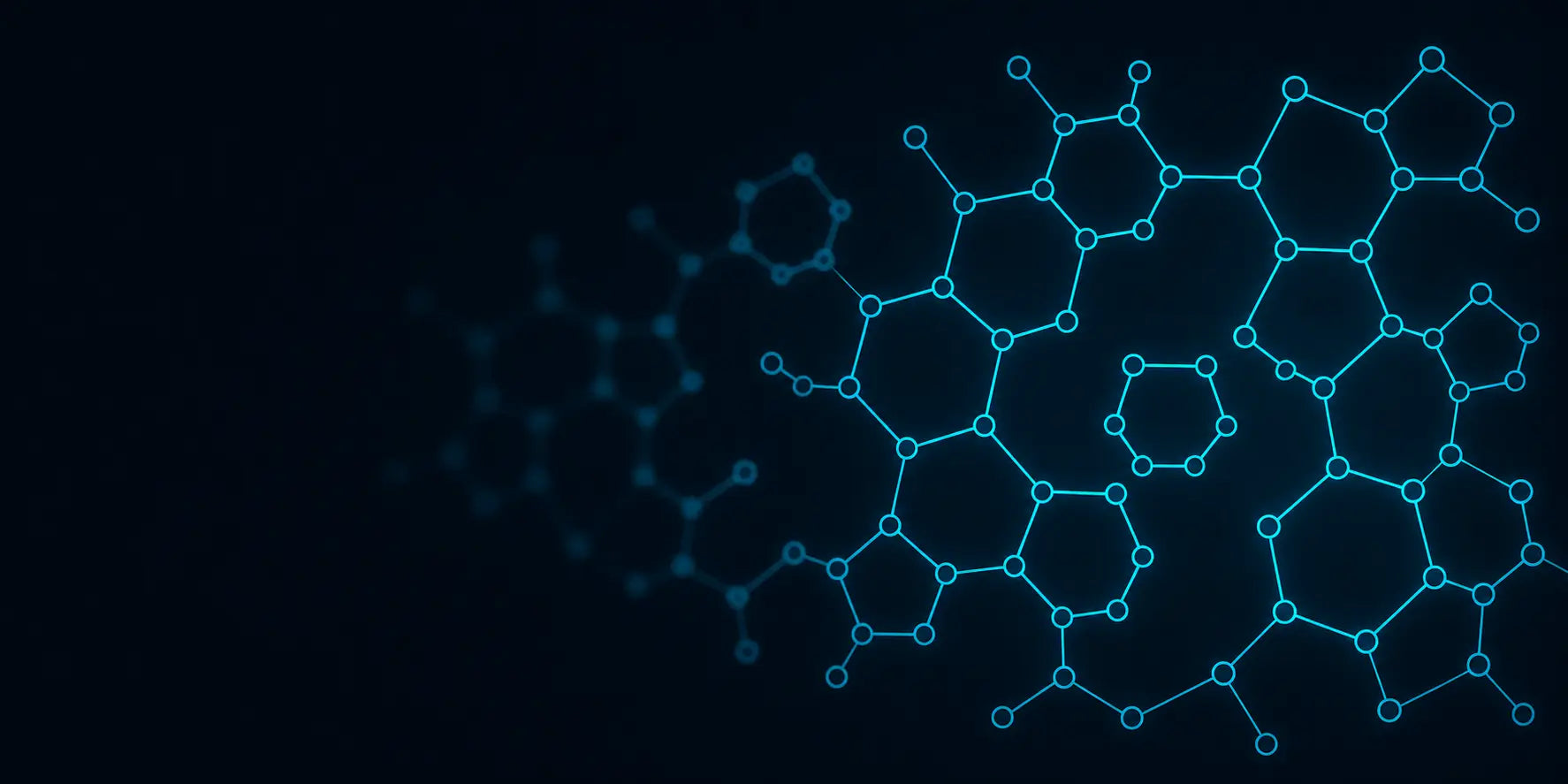 Truspin nanomaterial innovation backgroundgraphic of nanofibers chemical makeup